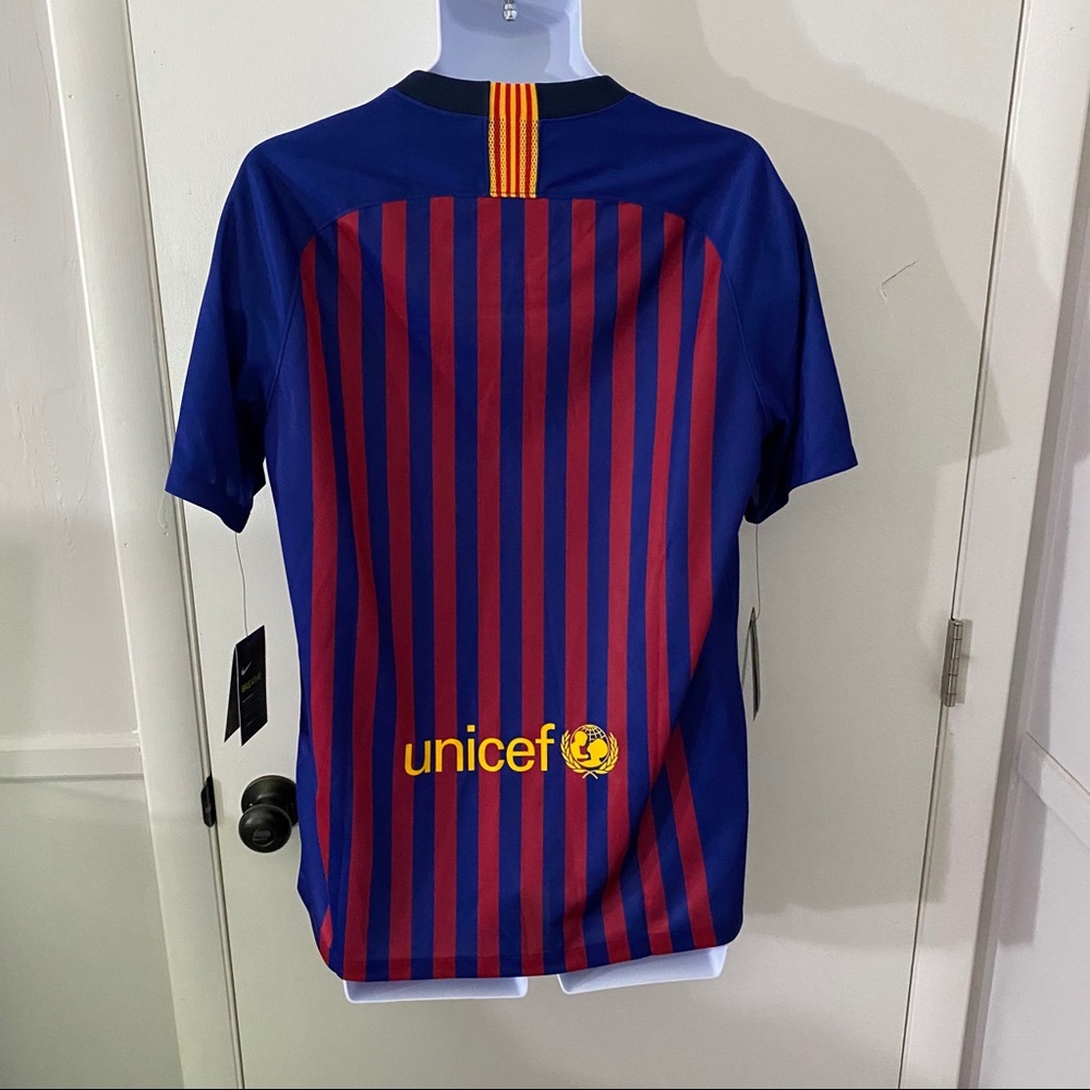 New Nike Dri-Fit FC Barcelona Home Soccer Jersey L - Picture 6 of 10